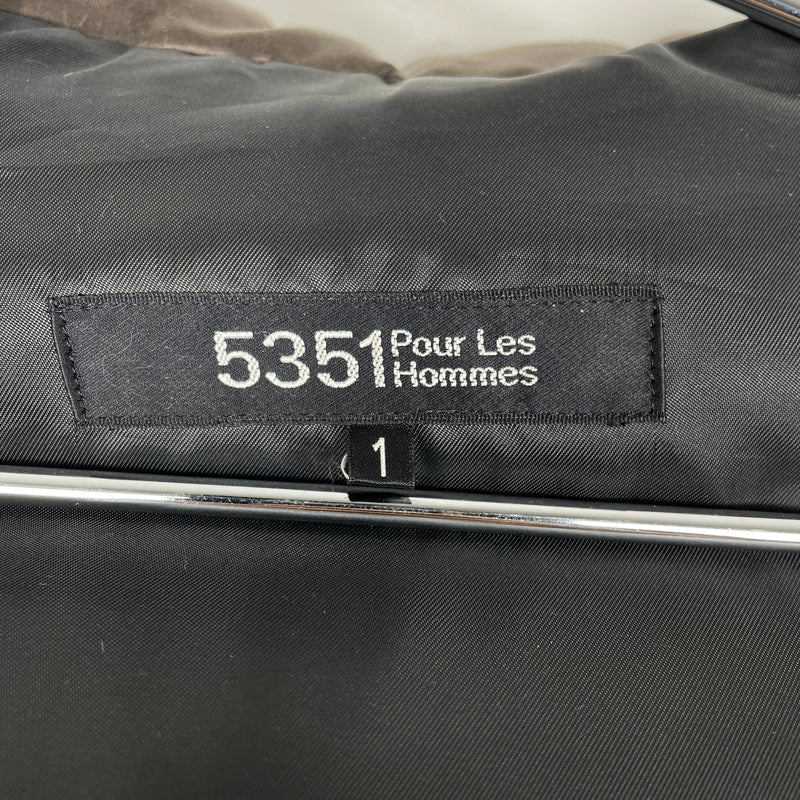 5351 Pour Les Hommes Rabbit Fur Cropped Jacket