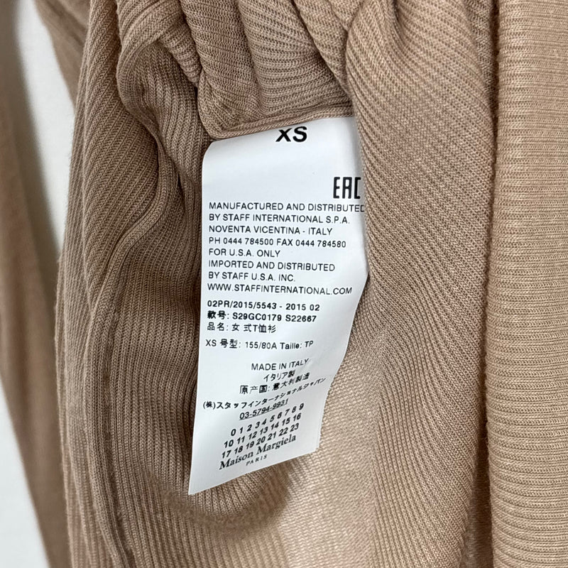 SS15 Maison Margiela Frill Henley Top