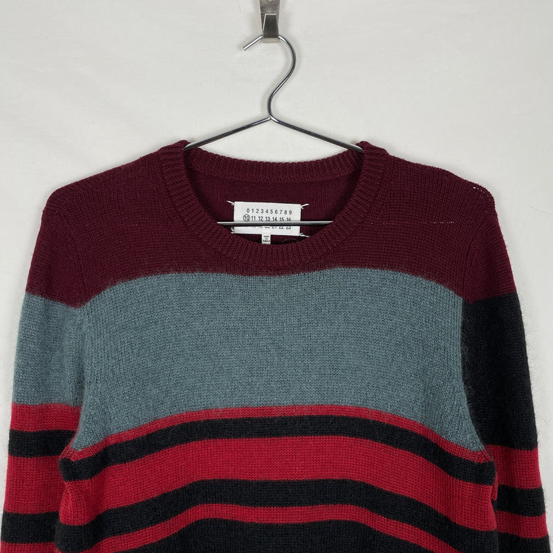 Maison Margiela Striped Knit Sweater