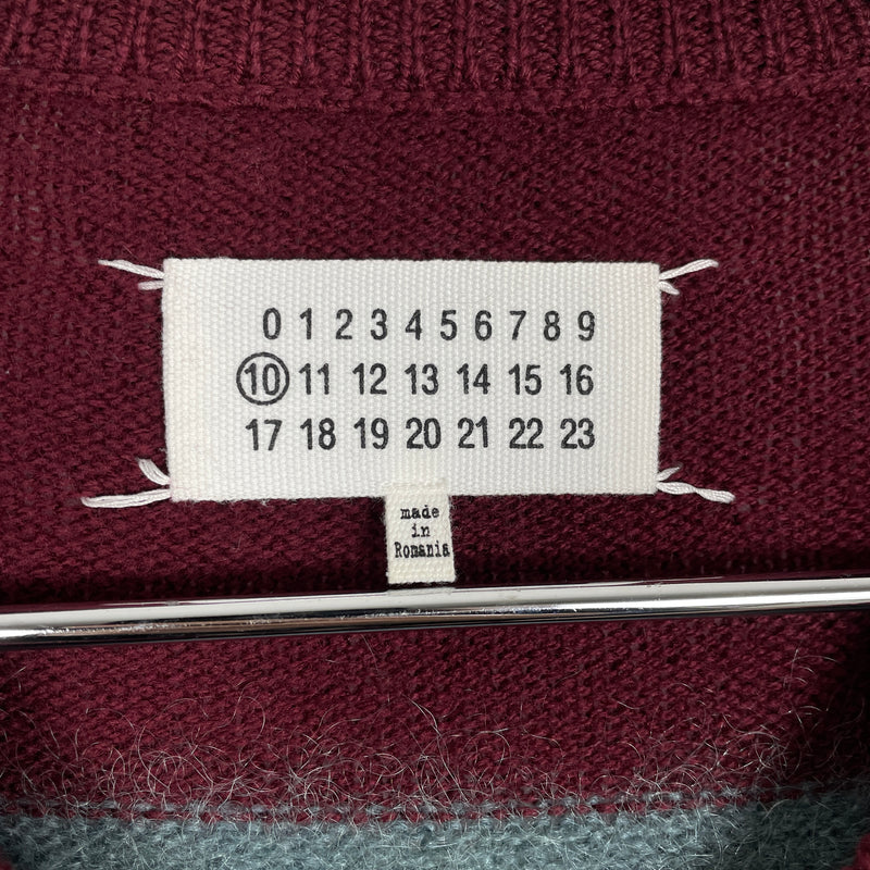 Maison Margiela Striped Knit Sweater
