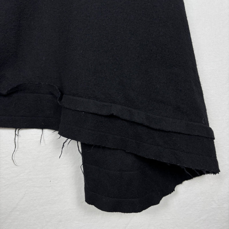 Yohji Yamamoto Wool Asymmetric Skirt
