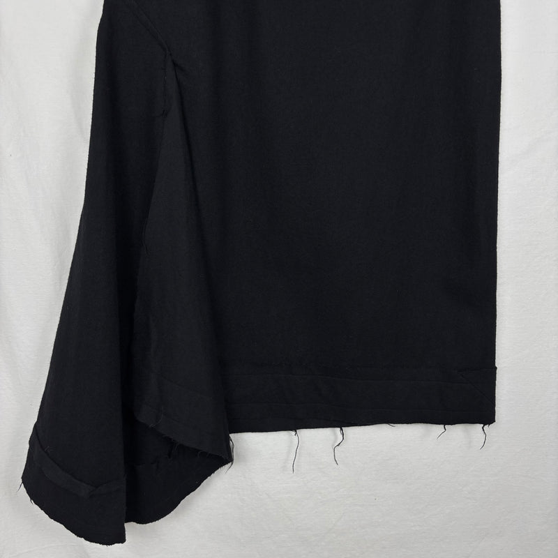 Yohji Yamamoto Wool Asymmetric Skirt