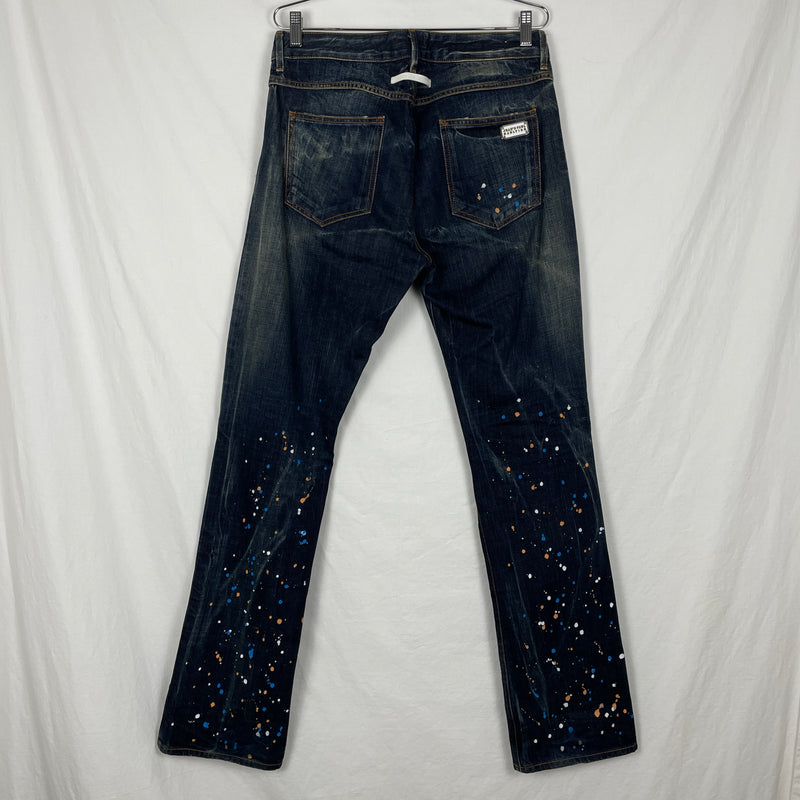 Jean Paul Gaultier Paint Splatter Jeans