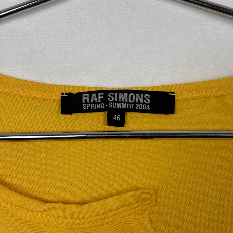 SS04 Raf Simons Split Neck Long Sleeve