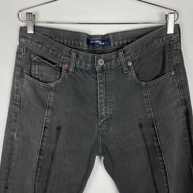 2006 Junya Watanabe Man Distressed Cropped Jeans