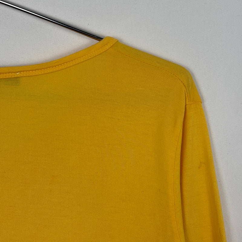 SS04 Raf Simons Split Neck Long Sleeve