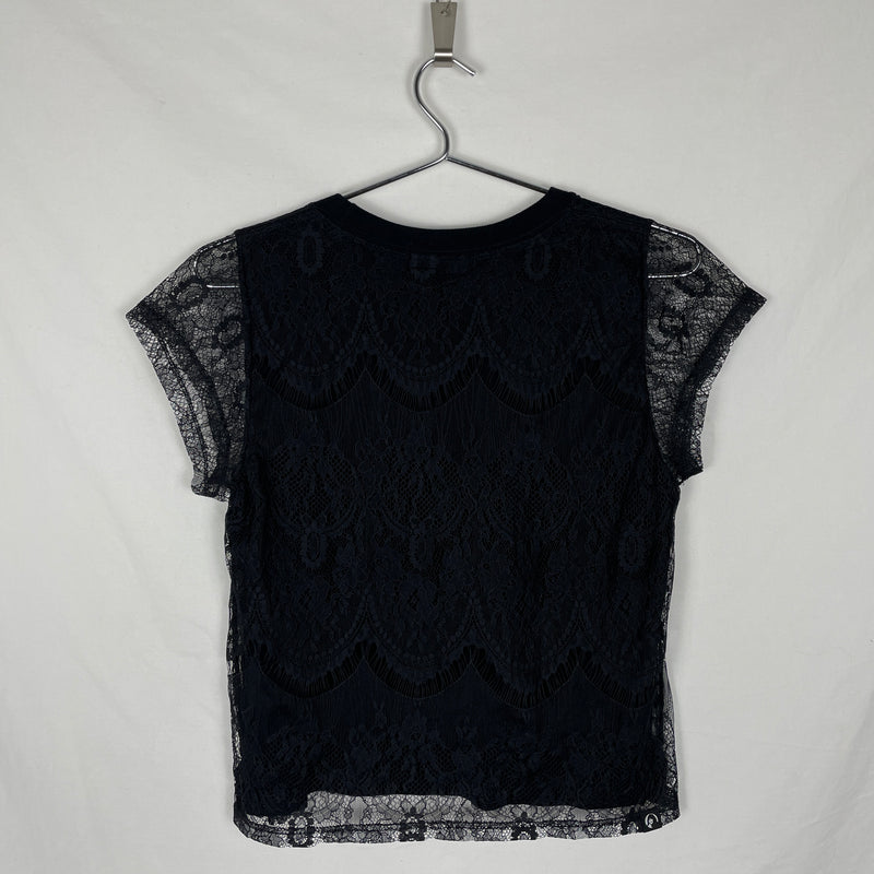 Hysteric Glamour Lace Layer T-Shirt