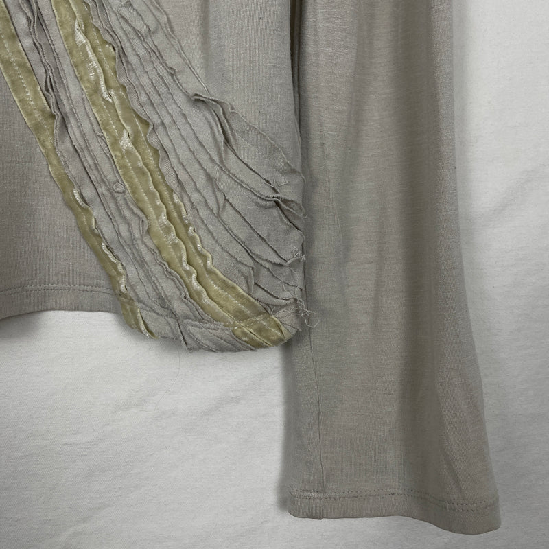 Issey Miyake Ruffle Longsleeve Top