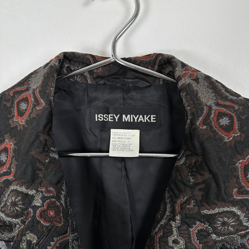 90s Issey Miyake Jacquard Patchwork Blazer