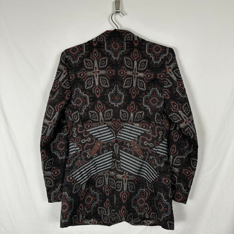 90s Issey Miyake Jacquard Patchwork Blazer