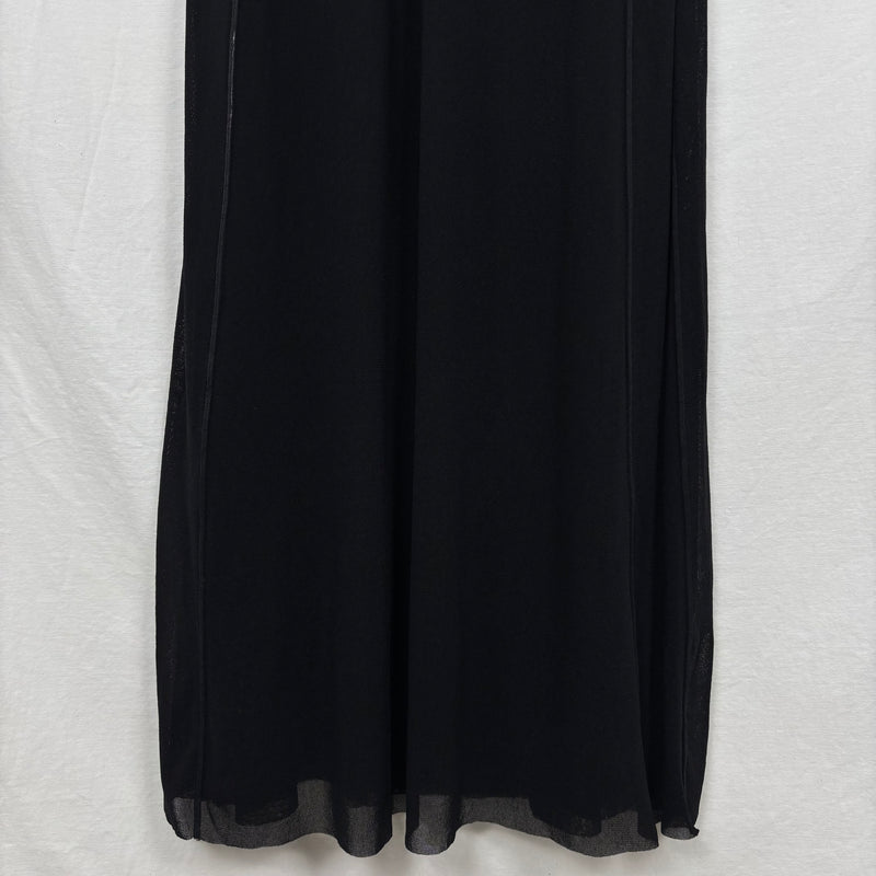 00s Jean Paul Gaultier V-Neck Sleeveless Maxi Dress