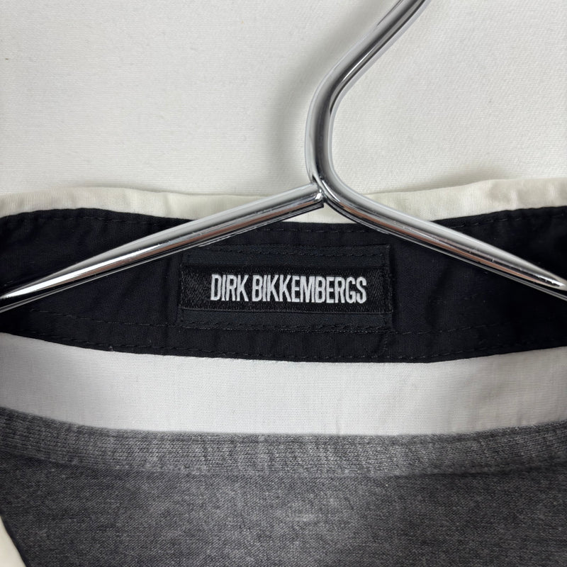 00s DIrk Bikkembergs Faux Layered Shirt