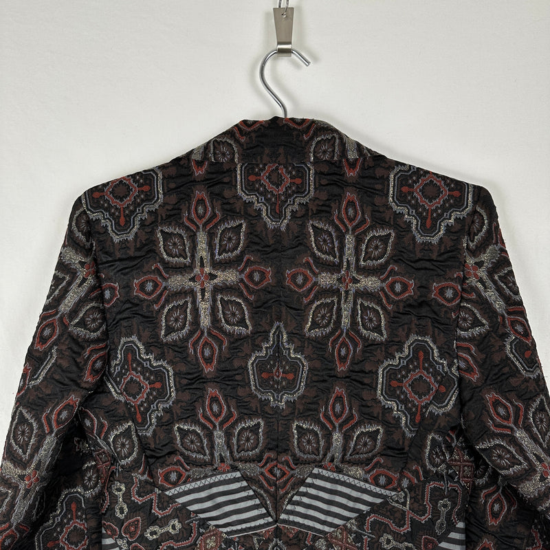 90s Issey Miyake Jacquard Patchwork Blazer