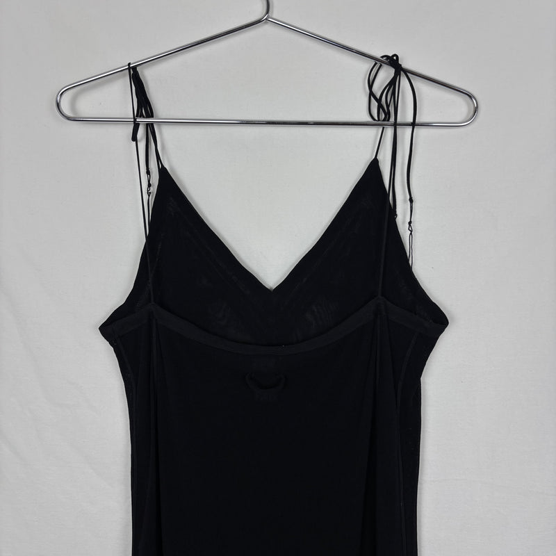 00s Jean Paul Gaultier V-Neck Sleeveless Maxi Dress