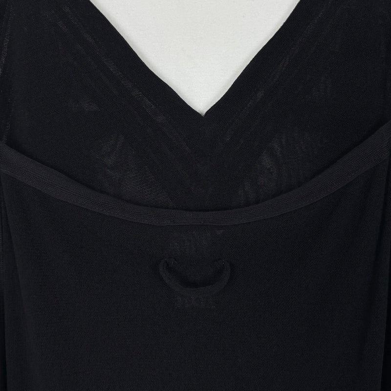 00s Jean Paul Gaultier V-Neck Sleeveless Maxi Dress