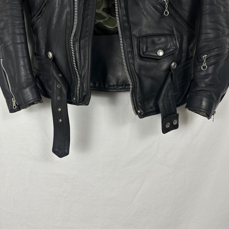 2007 Junya Watanabe Vanson Leather Biker Jacket