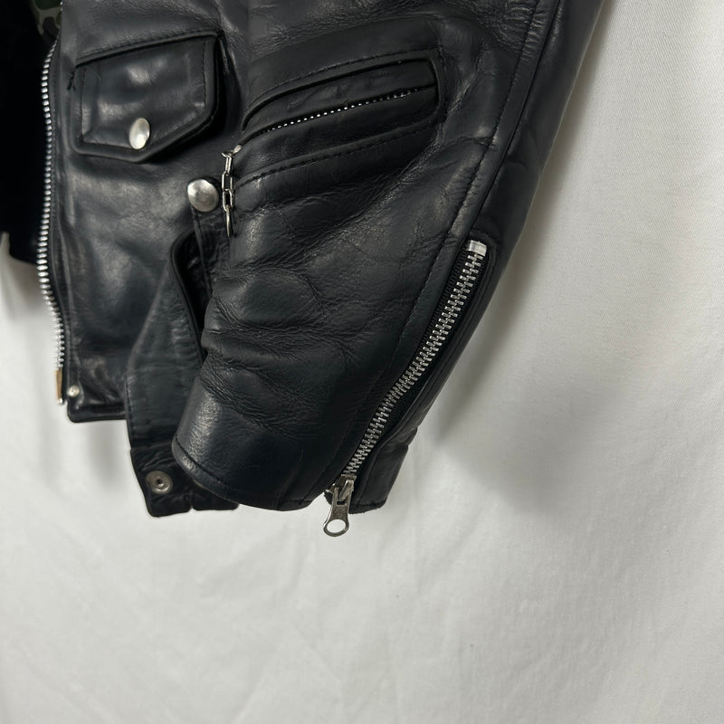 2007 Junya Watanabe Vanson Leather Biker Jacket