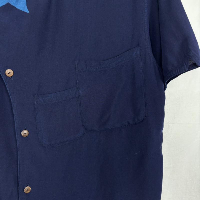 Kapital Asymmetric Star Botton Up Shirt