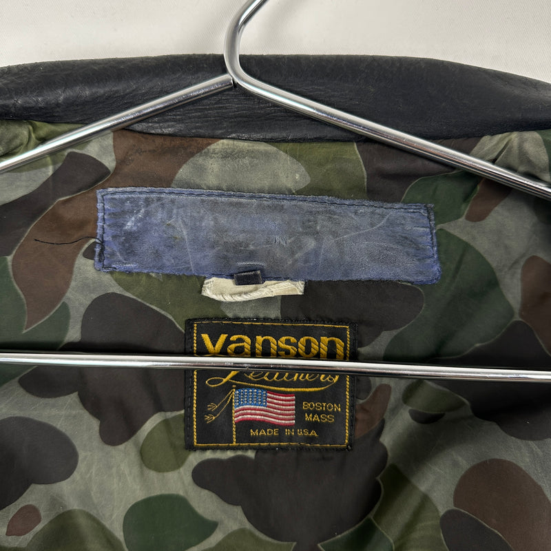 2007 Junya Watanabe Vanson Leather Biker Jacket