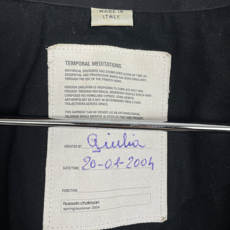 2004 Hussein Chalayan Open Blazer