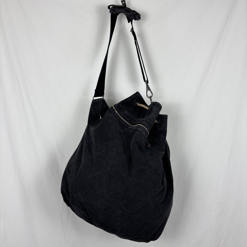 00s Dirk Bikkembergs XL Denim Hobo Bag
