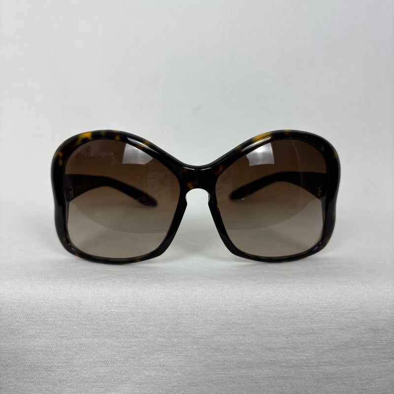 Prada Tortoise Shell Butterfly Sunglasses