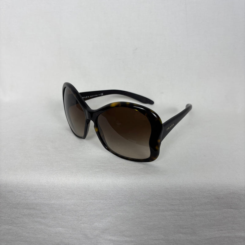 Prada Tortoise Shell Butterfly Sunglasses