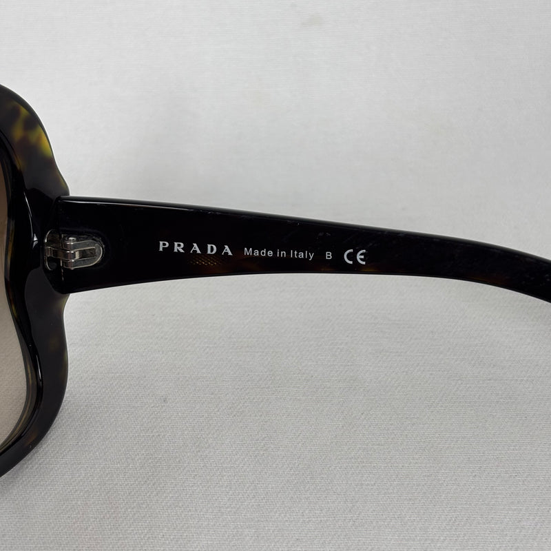 Prada Tortoise Shell Butterfly Sunglasses