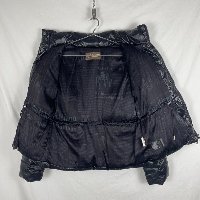 Galliano Nylon Back Embroidered Jacket