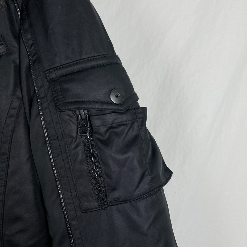 5351 Pour Les Hommes Fur Hooded Jacket