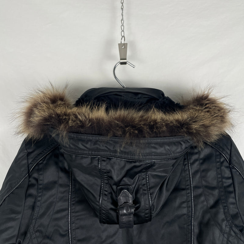 5351 Pour Les Hommes Fur Hooded Jacket