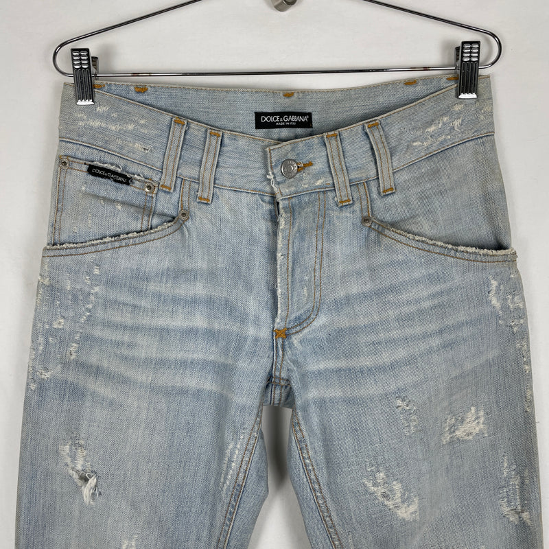 00s Dolce & Gabbana Light Wash Jeans