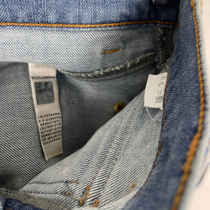 00s Dolce & Gabbana Cargo Pocket Boot Cut Jeans