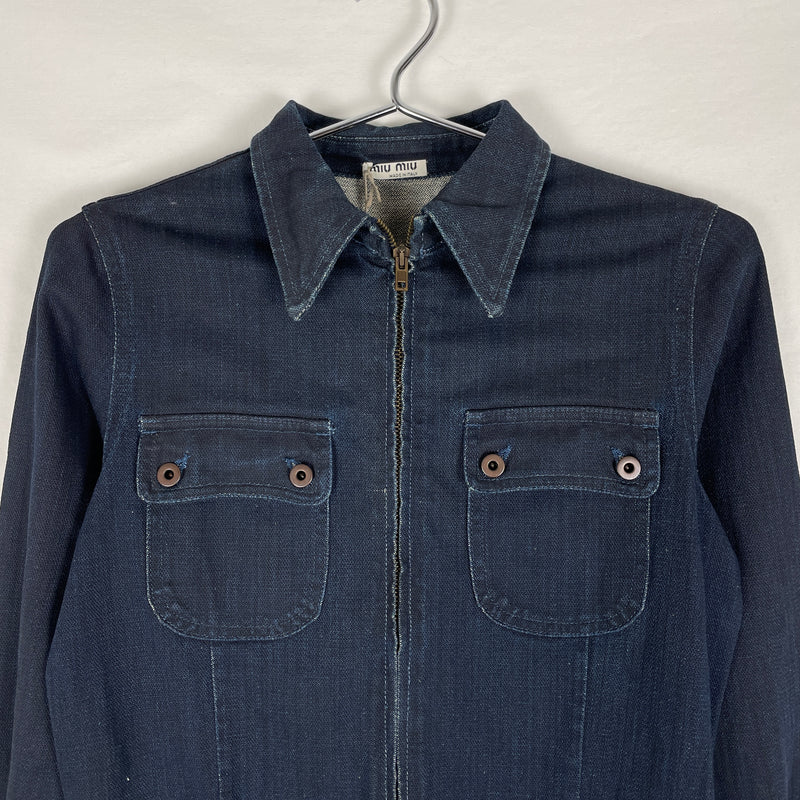 Miu Miu Denim Boiler Suit