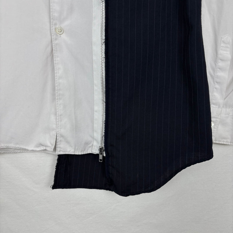 Comme Des Garcons Hybrid Deconstruction Zip Shirt
