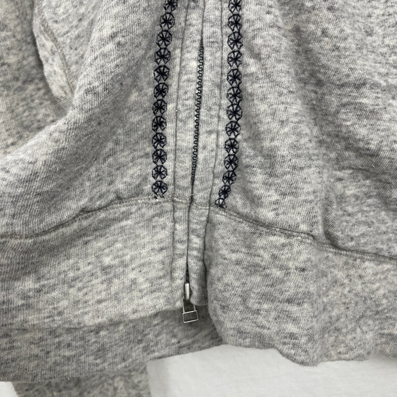Marithé +François Gibaud Lightweight Zip Up Hoodie