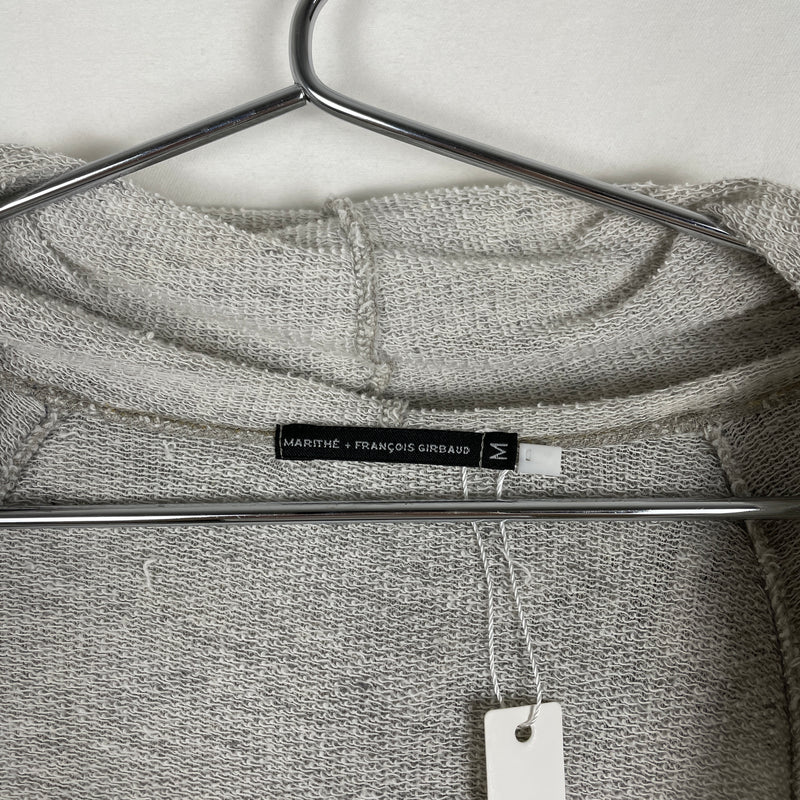 Marithé +François Gibaud Lightweight Zip Up Hoodie