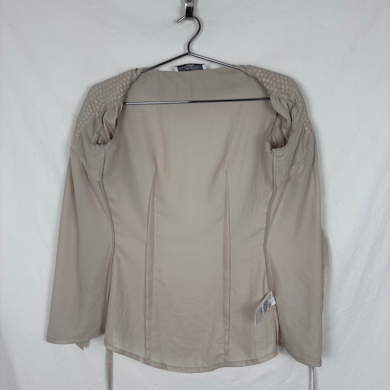 Blumarine Pearl Beaded Blouse