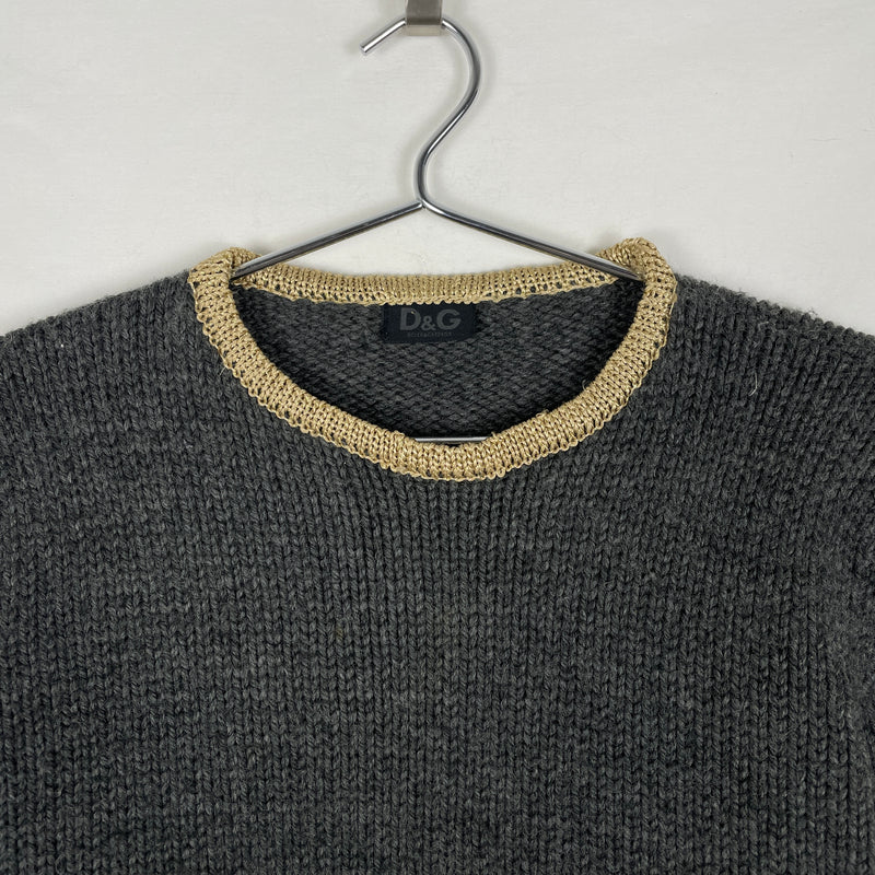 Dolce & Gabbana Cropped Knit Sweater