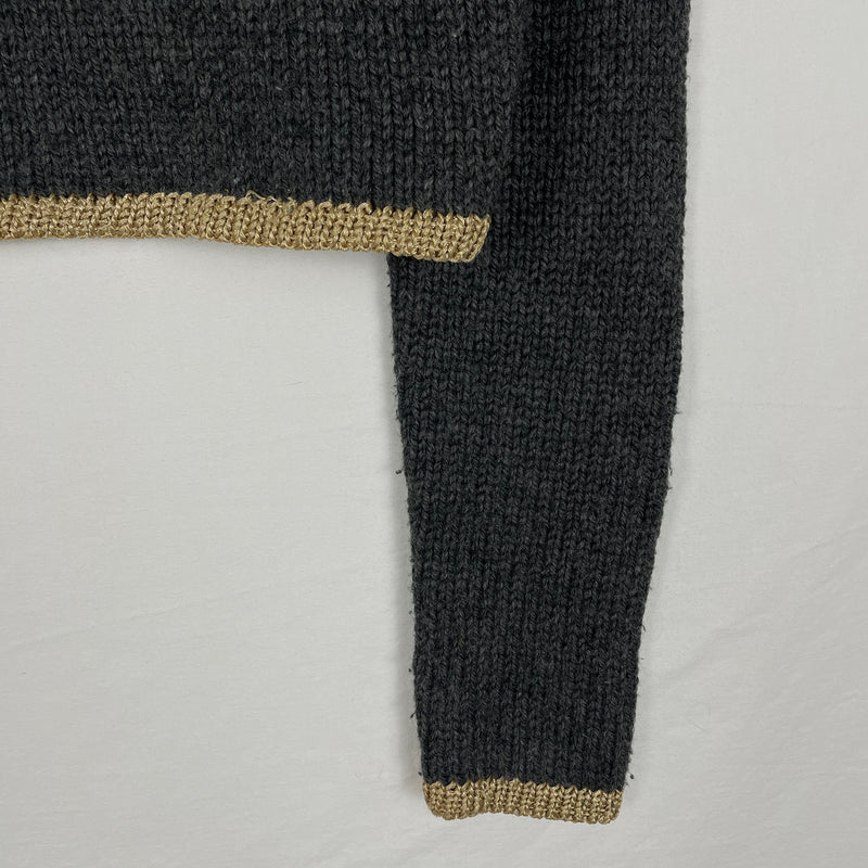 Dolce & Gabbana Cropped Knit Sweater