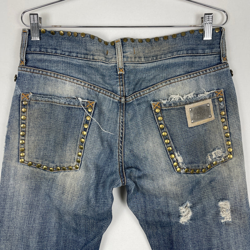 00s Dolce & Gabbana Studded Jeans