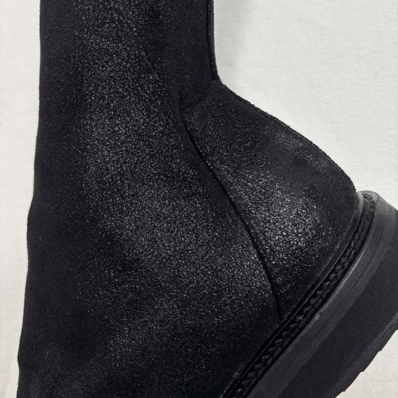 2015 Rick Owens Lambskin Creeper Boots