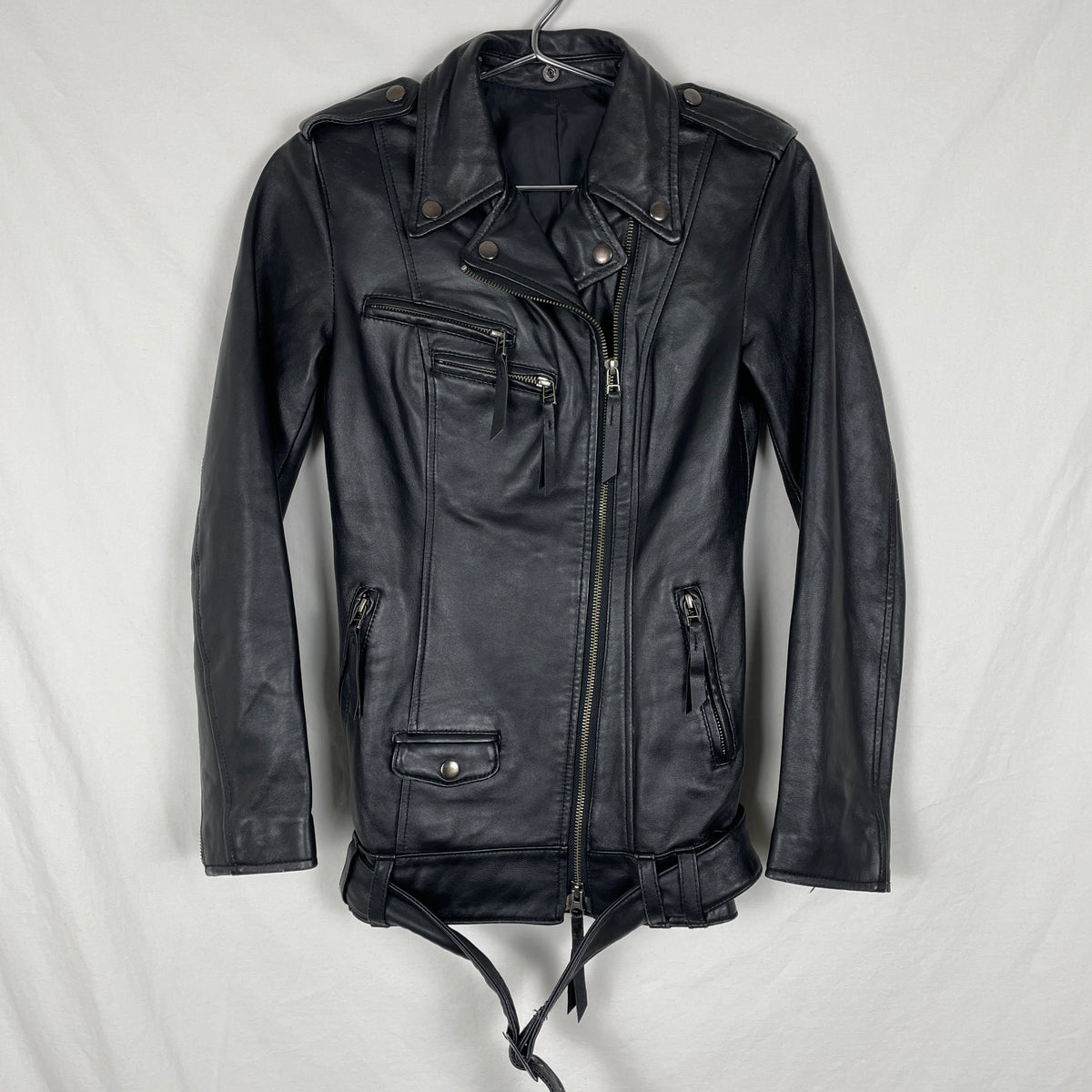 5351POURLES FEMMES ライダースジャケット 5351 Pour Les Femmes Leather Biker Jacket – Boketto