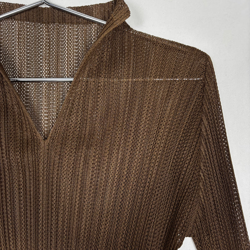 Pleats Please V-Neck Tshirt