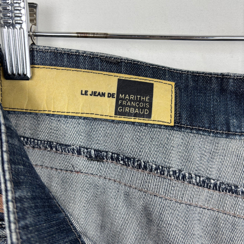 00s Marithe Francois & Girbaud Belt Loop Strap Jeans