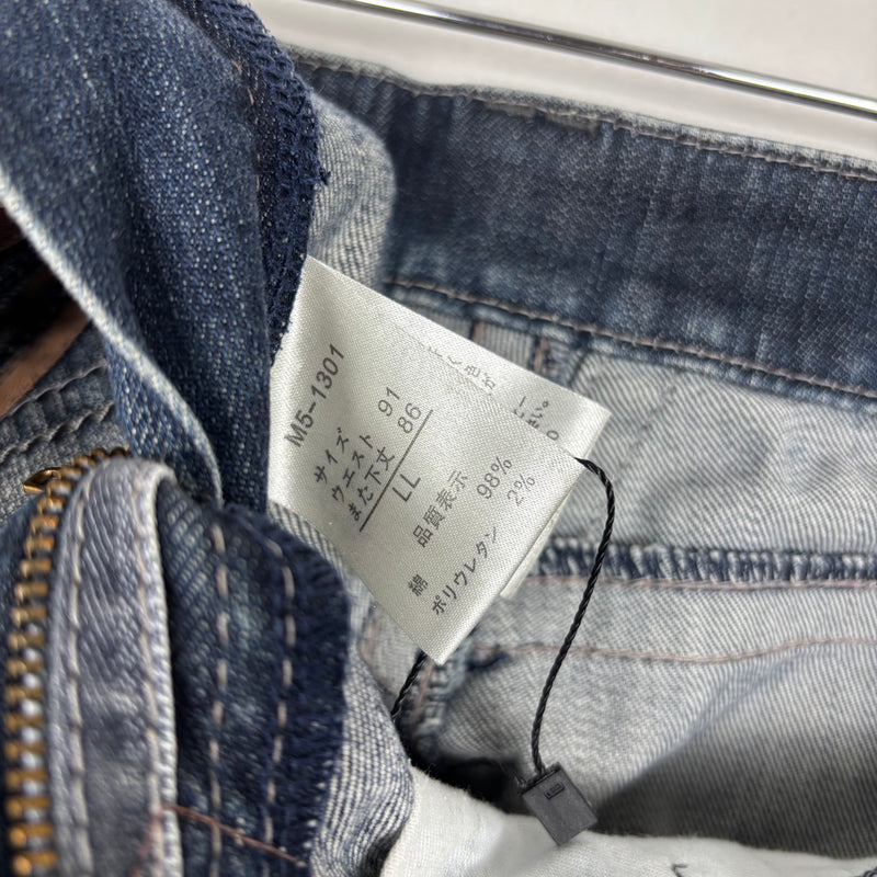 00s Marithe Francois & Girbaud Belt Loop Strap Jeans