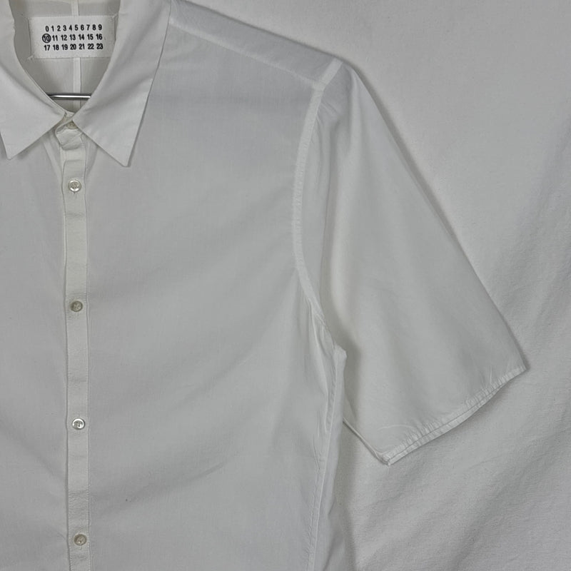 Maison Margiela Classic Short Sleeve Button Up Blouse