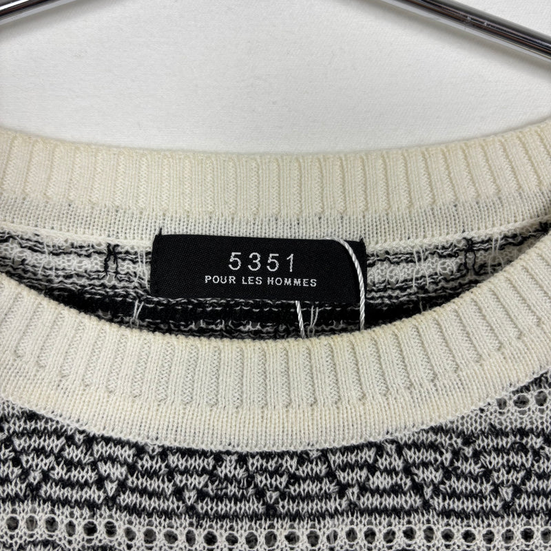 5351 Pour Les Hommes Sheer Knit T-Shirt