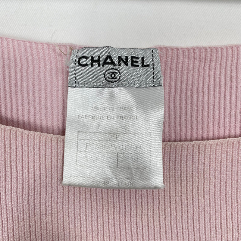SS05 Chanel Ribbed Tank Top