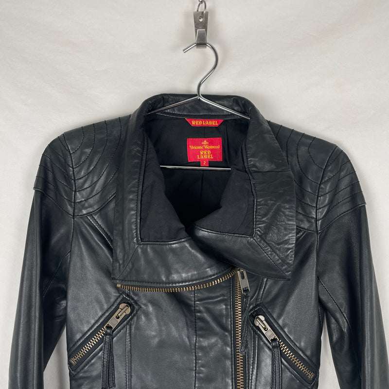 Vivienne Westwood Cropped Biker Jacket